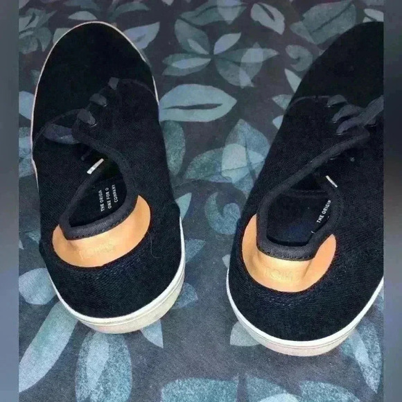 Toms shoes dark blue size M 10 - Picture 6 of 9